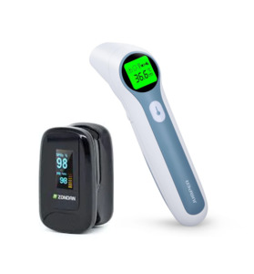 Kit Monitoring #1 - Thermometer, Non Contact & Pulse Oximeter