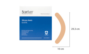 Scarban Elastic Silicone Scar Sheeting - Breast (Mamma) Pk2