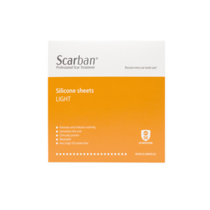 Scarban: Light Silicone Scar Sheets