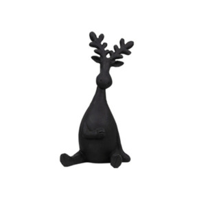 New Arrivals: Black Hand On Heart Deer Christmas Ornament