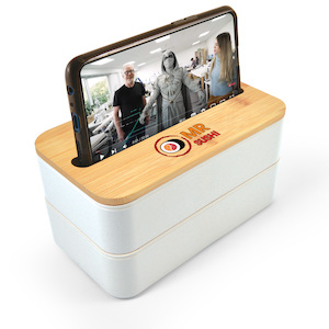 Products: Stax Eco Lunch Box with Phone Holder Lid – One World Online