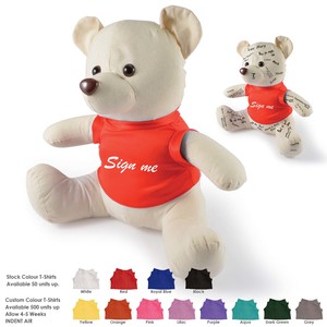 Products: The Original Signature Calico Bear – One World Online