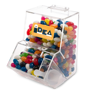 Products: Assorted Colour Mini Jelly Beans in Dispenser – One World Online