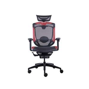 ONEX GT07-35 Black/Red Marrit Ergonomic Office Chair, w/Angle Automatic Adapt Sy&hellip;