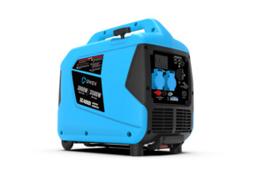 Inverter Generator: ONEX POWER SC4000i Inverter Generator - Max. 3.5kw w/ AC240v 15A Socket x 2, DC x 1, 5vUSB x 1, Fuel tank 6L