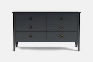 Dressing Table: Mabel 6 Drawer Lowboy