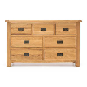 Bedroom: Kensington Oak Dressing Table with Mirror