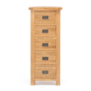 Bedroom: Kensington 5 Drawer Slimboy
