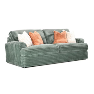 Bruno Large 3 Seater Corduroy Sofa - Olive