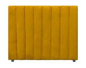Headboards: Deco Headboard - Mustard - Double/Queen