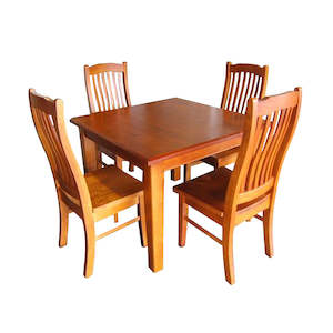 Dining Suites: Ada Dining Suite 4 Seater with 1000mm Square Table