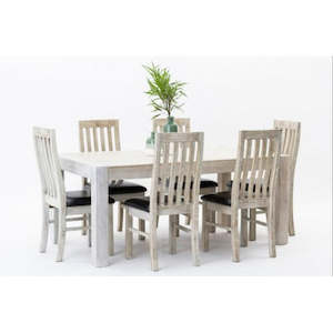 Dining Suites: Amanda Dining Set 9Pcs