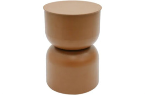 Milly Metal Stool - Ocre