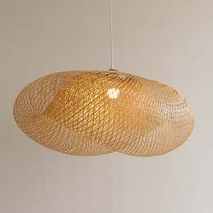 Chandelier Ceiling Light: Bamboo Pendant