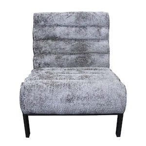 Aged Italian Leather: Sisco Lounge Chair