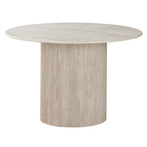 Dining Table: Tuscan Travertine Dining Table