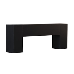 New Arrivals: Dovetail Block Console Table - Antique Black