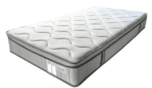 Nz Made Mattress: Atlanta Euro Top Single Mattress