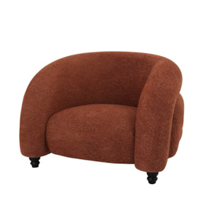 Denver Occasional Chair - Rust
