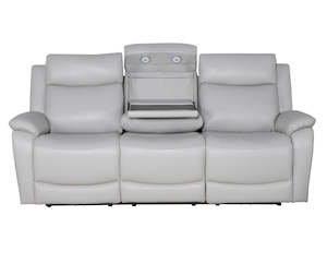 Recliner Lounge Suites: Morgan Electric Recliner 3 Seater Sofa