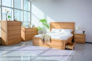 Kansas Queen Bedroom Suite - 4Pcs