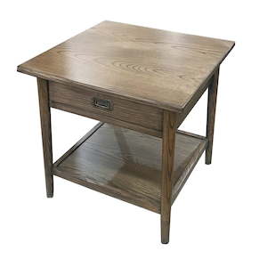 Tallboy Chests: Provence Bedside Table - Ash