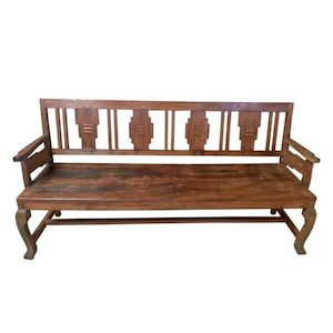 Aneik Wooden Bench Seat