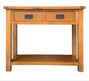 Furniture: Kensington Oak Console Table