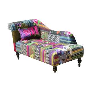 Living: Winston Patchwork Chaise Chair
