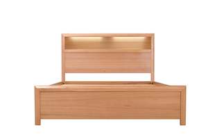 Porter Queen Bed with Bookcase + USB Socket+ LED light