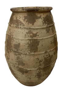 Outdoor Furniture: Antique Large URN - indoor/outdoor