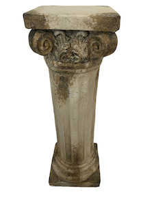 Antique Plinth - indoor/outdoor