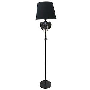 Clearance: Elephant Floor Lamp - Graphite