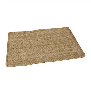 Kitchen: Jute Rectangle Placemat Set/2