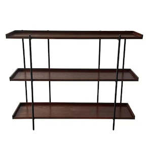Hall Console Tables: Fresno Console Table - Dark Oak