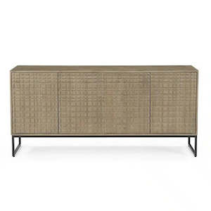 Max 4 Door Sideboard - Vintage Brown