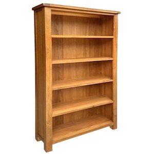 Kensington Oak Bookcase - 1800x900