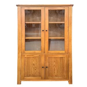 Kensington Oak Display Cabinet