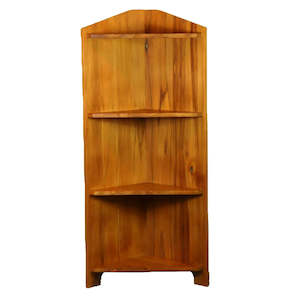George Town Rimu Corner Display Unit
