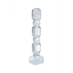 Glass Taper Candle Holder