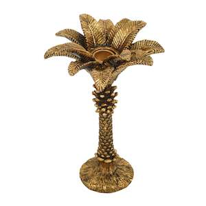 Candle Holders: Coconut Palm Taper Holder
