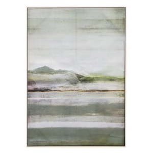 Summer Ocean Hand Painted Framed Canvas Wall Art