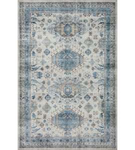 Rugs: Heidi Rug - Ivory/Ocean
