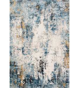 Alchemy Denim/Ivory Extra Large Rug - 240 X 320cm