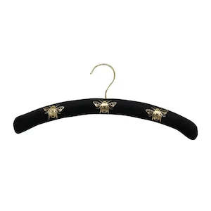 Velvet Bee Coat Hanger
