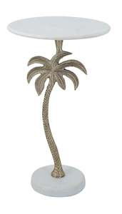 Palm Tree Side Table