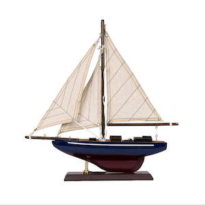 Liberty Wooden Yacht Model