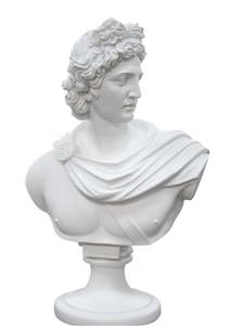 Apollo Bust - White