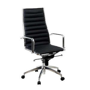 Commercial Furniture: Lean Hi Back Chair