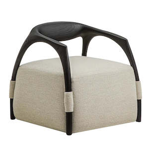 Boucle Collection: Perfetto Occasional Chair - Black